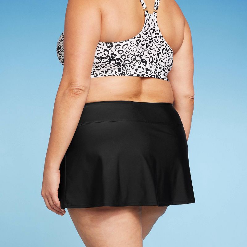 slide 5 of 5, Women's Swim Skirtini - Kona Sol™ Black X, 1 ct