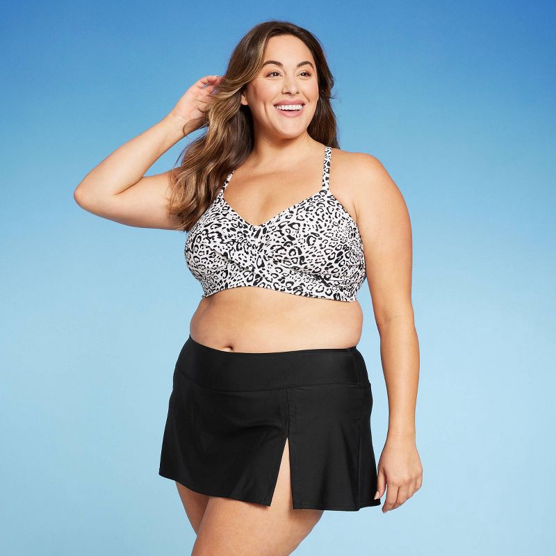 slide 4 of 5, Women's Swim Skirtini - Kona Sol™ Black X, 1 ct