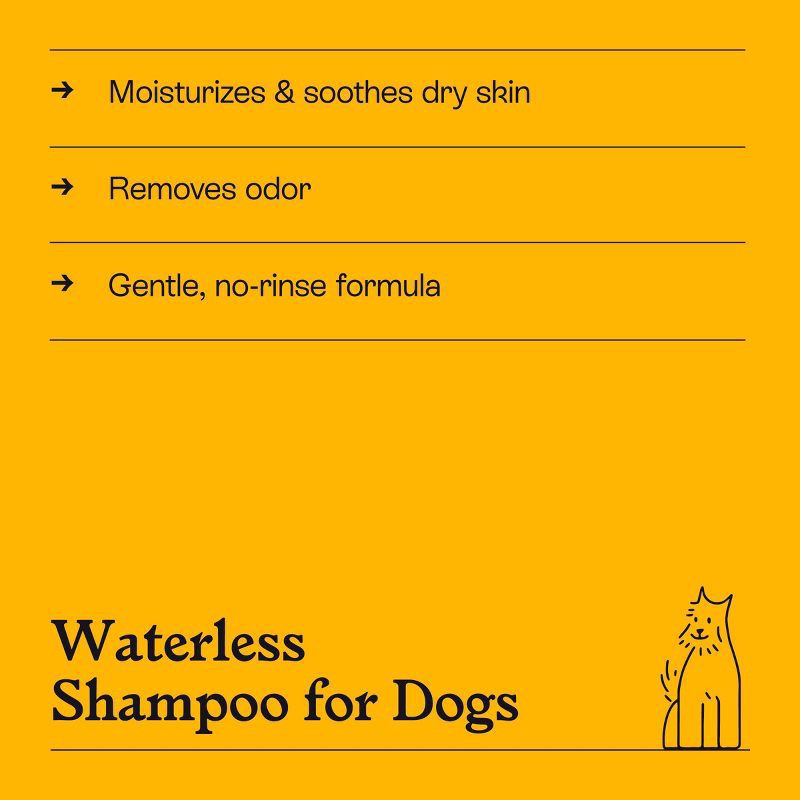 slide 4 of 6, Marigold Cedarwood Waterless Dog Shampoo - 7oz - Kindfull™, 7 oz