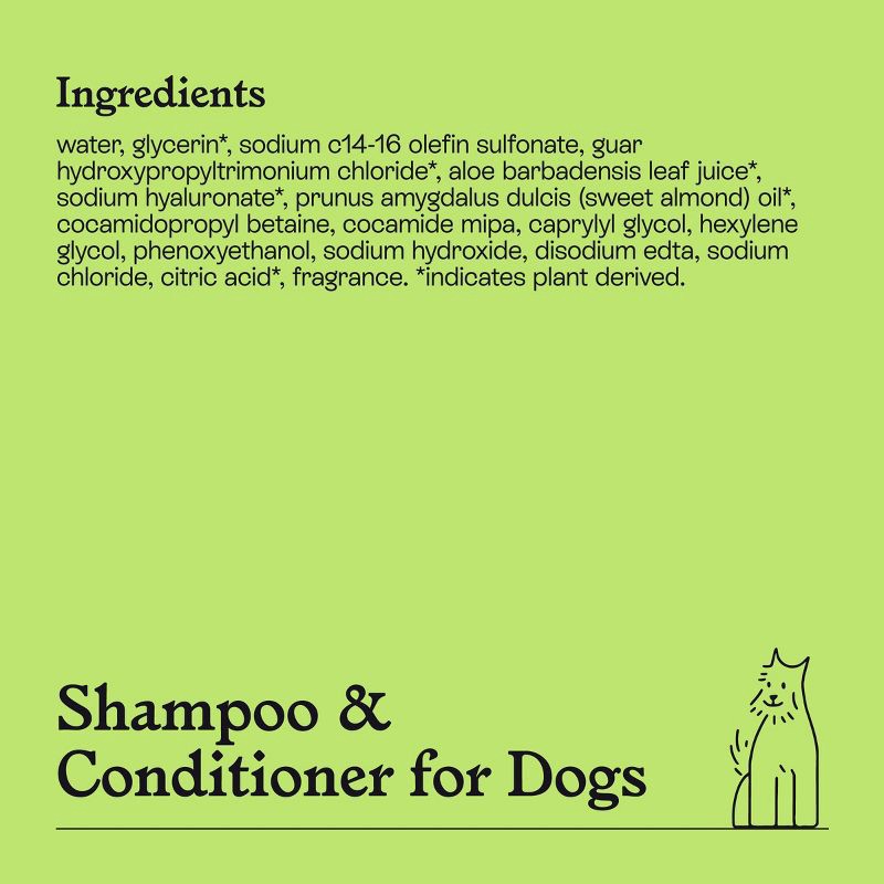 slide 5 of 6, Magnolia Bergamot Dog Shampoo & Conditioner - 16fl oz - Kindfull™, 16 fl oz