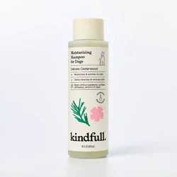 Moisturizing Dog Shampoo Delicate Cedarwood - 16 fl oz - Kindfull™