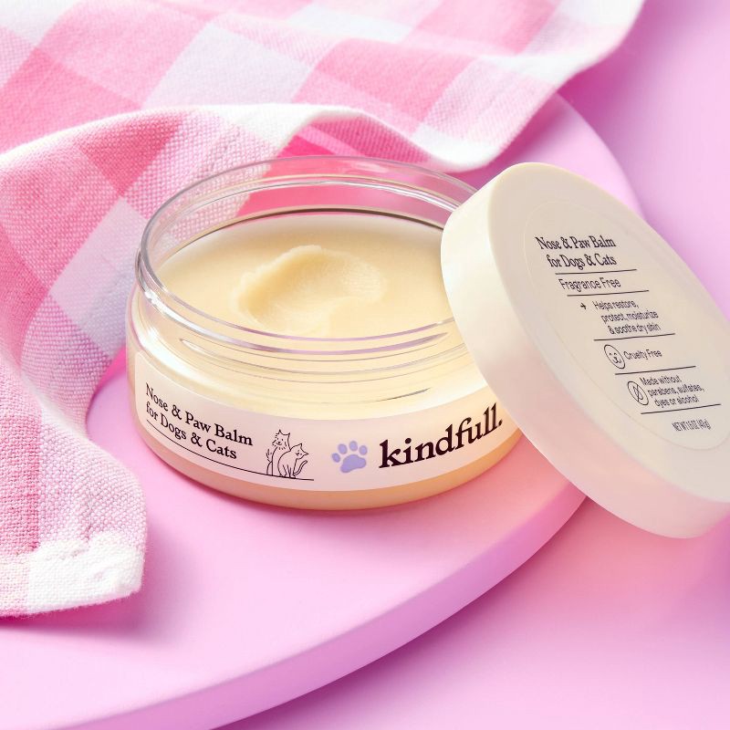 slide 2 of 4, Dog and Cat Nose & Paw Balm - 1.5oz - Kindfull™, 1.5 oz