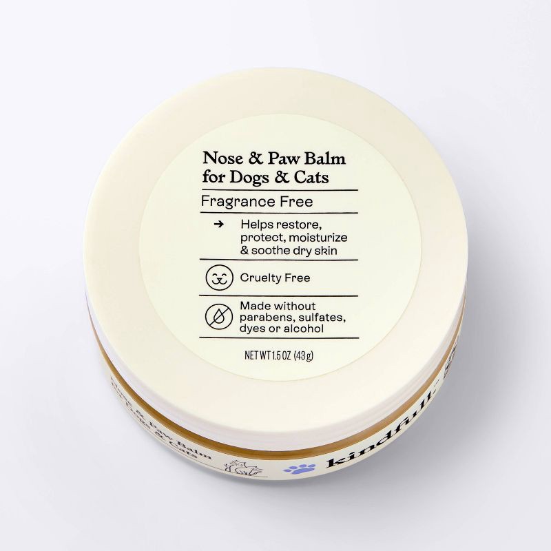 slide 4 of 4, Dog and Cat Nose & Paw Balm - 1.5oz - Kindfull™, 1.5 oz