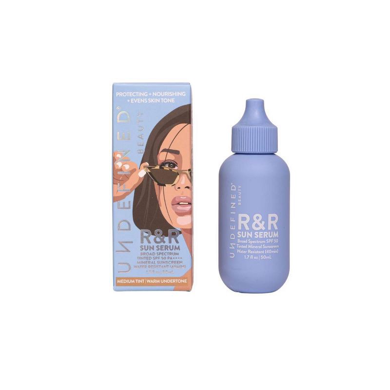 slide 2 of 15, Undefined R&R Sun Serum Sunscreen - SPF 50 - Medium - 1.7 fl oz, 50 ct; 1.7 fl oz