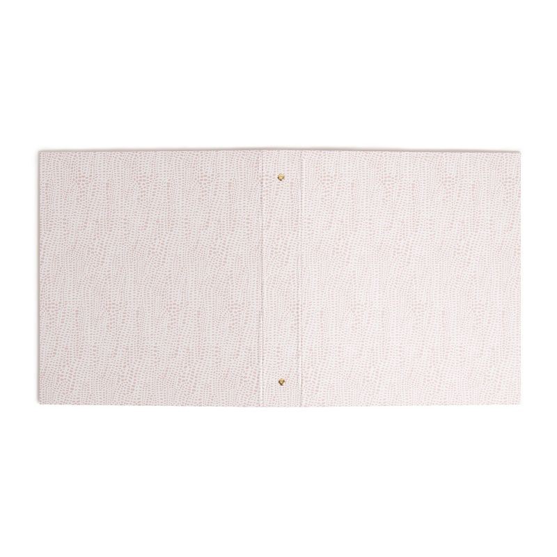 slide 3 of 5, U Brands 1" Binder Sophisticated Speckle: Cute Aesthetic Hard Cover, 200 Sheet Capacity, Light Pink, 2 Pockets, 1 ct