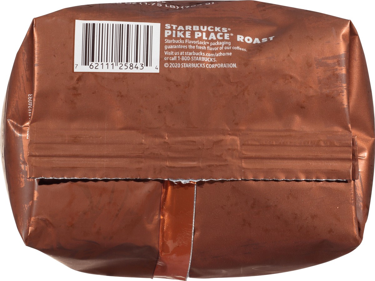 slide 7 of 10, Starbucks Whole Bean Medium Roast Pike Place Roast Coffee 28 oz, 28 oz