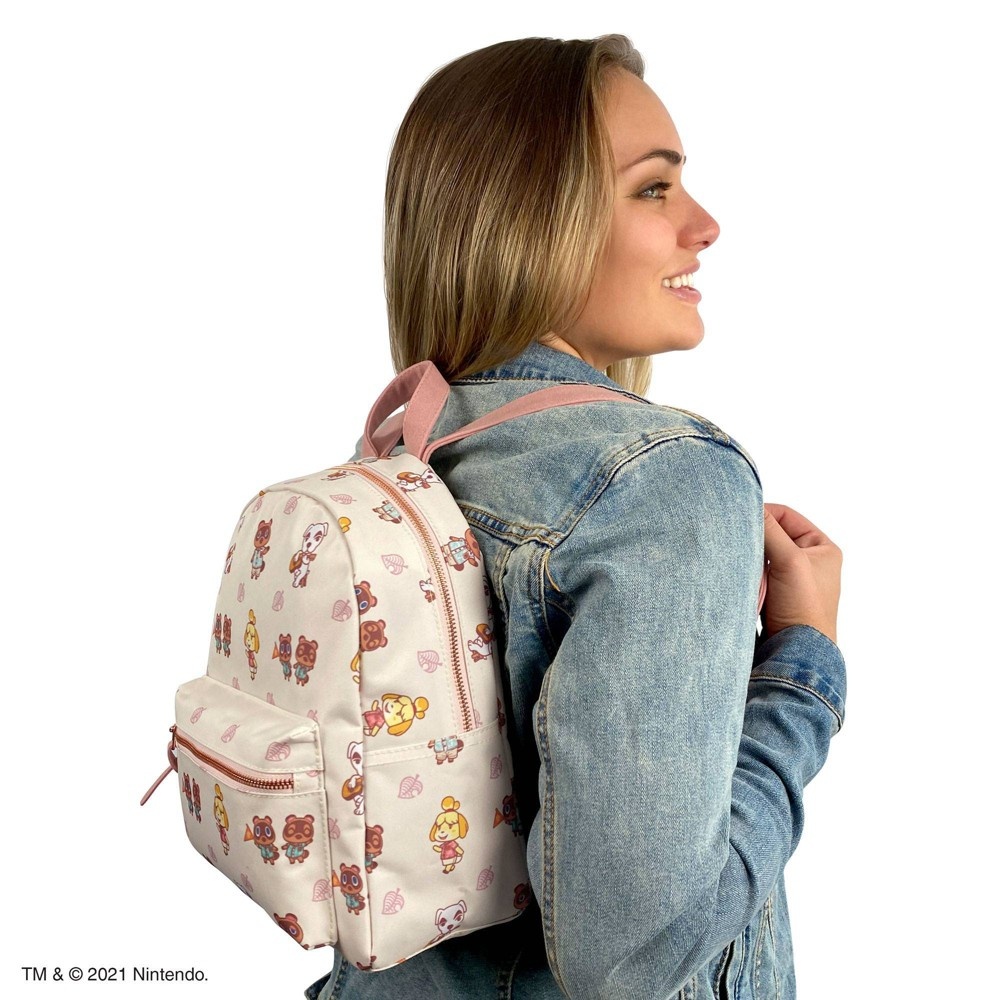 slide 5 of 6, Controller Gear Nintendo Animal Crossing Mini Backpack, 1 ct