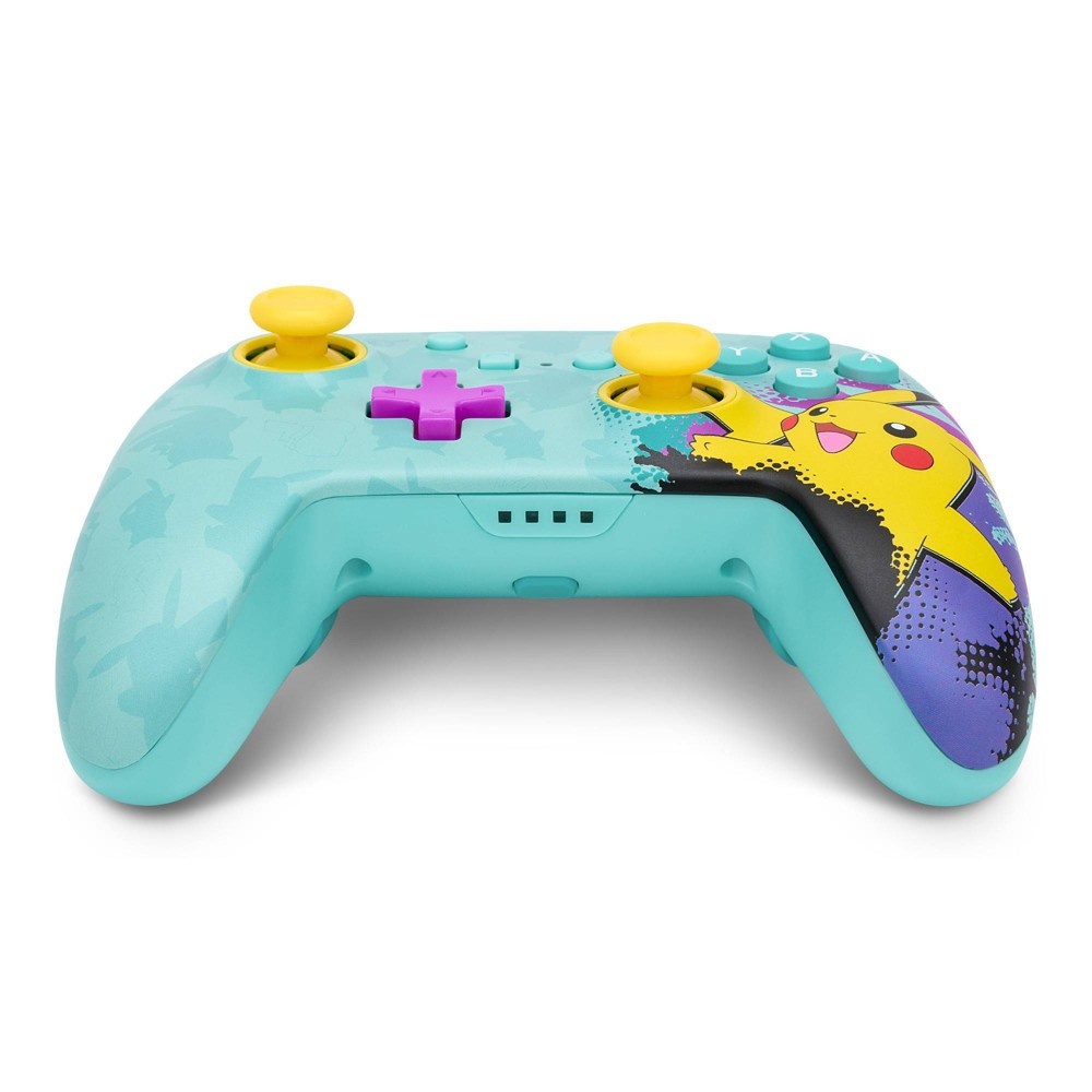 slide 7 of 13, PowerA Enhanced Wireless Controller for Nintendo Switch - Pikachu Paint, 1 ct