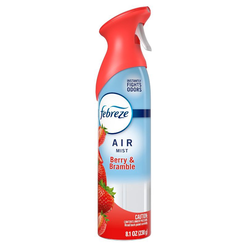 slide 10 of 11, Febreze Air Mist Odor-Fighting Air Freshener - Berry & Bramble - 8.1oz, 8.8 oz