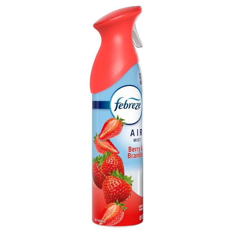 slide 11 of 11, Febreze Air Mist Odor-Fighting Air Freshener - Berry & Bramble - 8.1oz, 8.8 oz