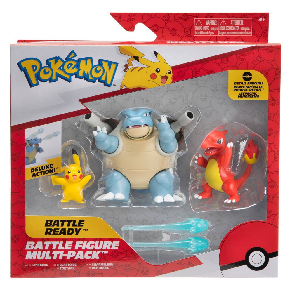 Pokemon Battle Figure 3pk 3 ct | Shipt