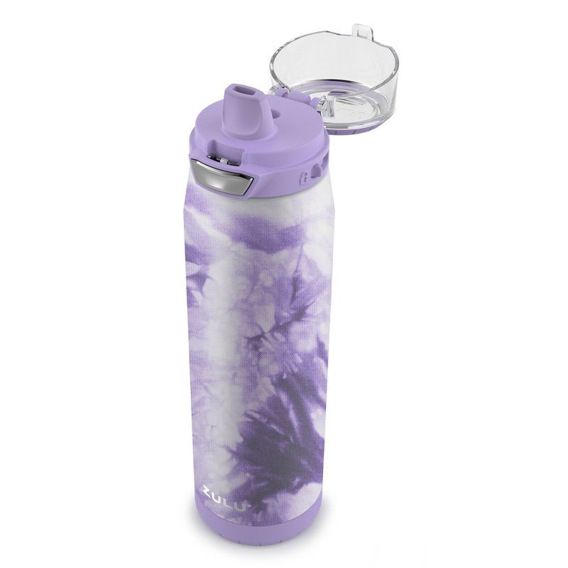 slide 2 of 5, Zulu Swift 20oz Stainless Steel Water Bottle - Airwrap Purple, 20 oz