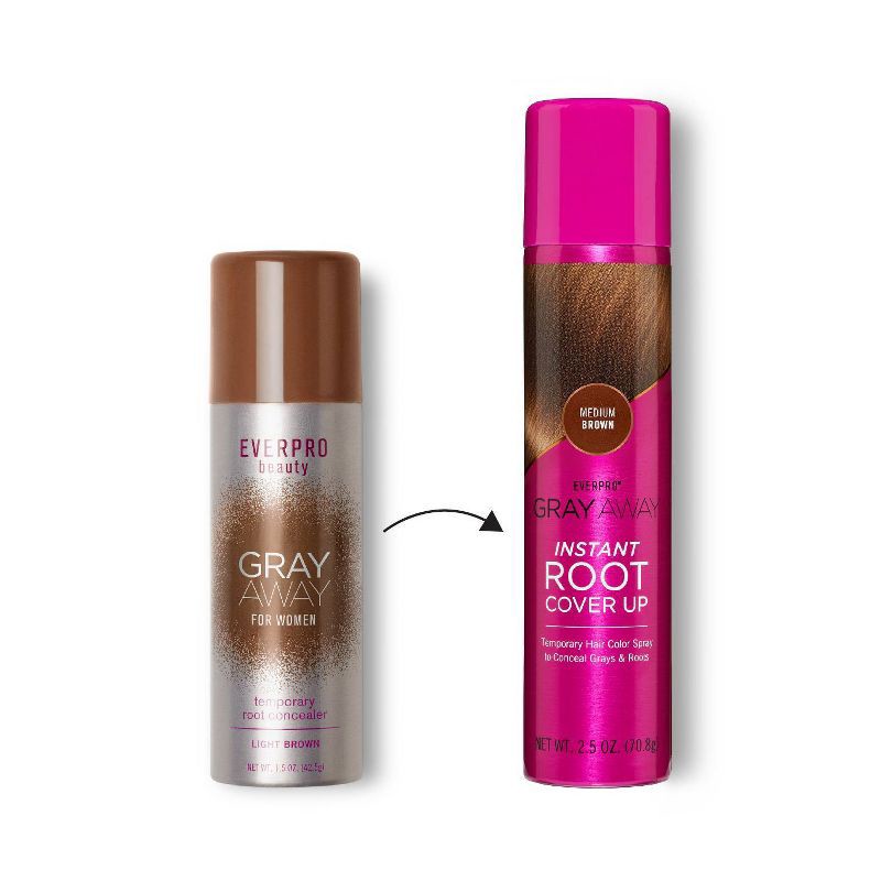 slide 4 of 5, EVERPRO Gray Away - Medium Brown - 2.5oz, 2.5 oz