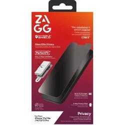 ZAGG Apple iPhone 17e/16e/13 Pro InvisibleShield Glass Elite Privacy Screen Protector