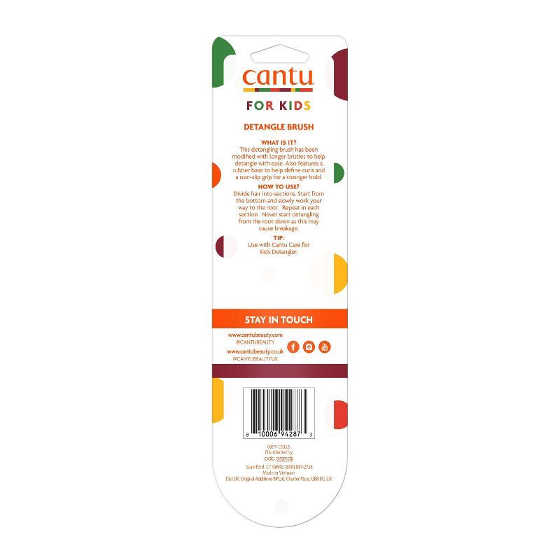 slide 5 of 5, Cantu Kids' Detangle Hair Brush, 1 ct