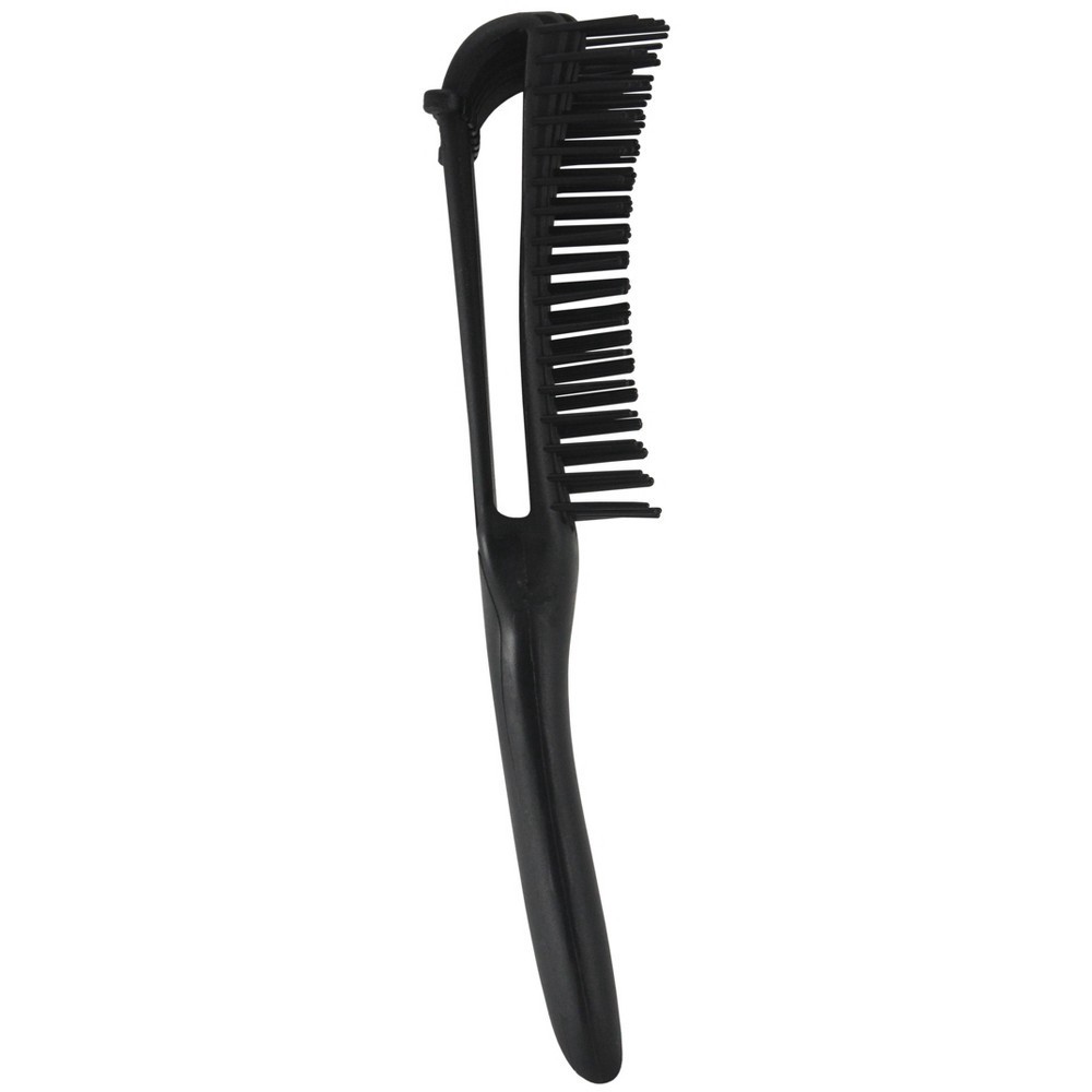 slide 3 of 5, Swissco Detangler Hair Brush - Black, 1 ct