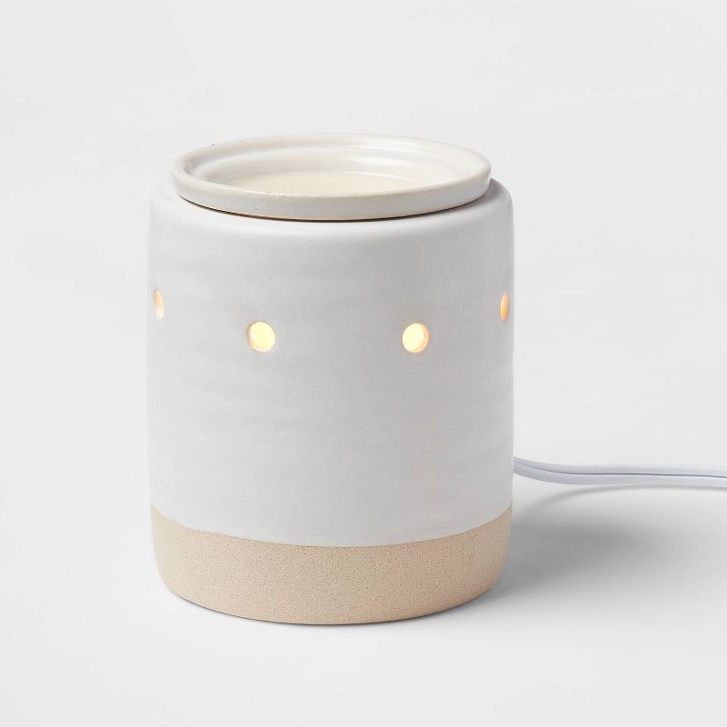 slide 3 of 3, 6 Cube Melt Frosted Vanilla Cupcake - Threshold™: Flameless Scented Paraffin Wax, Off-White, 1 ct