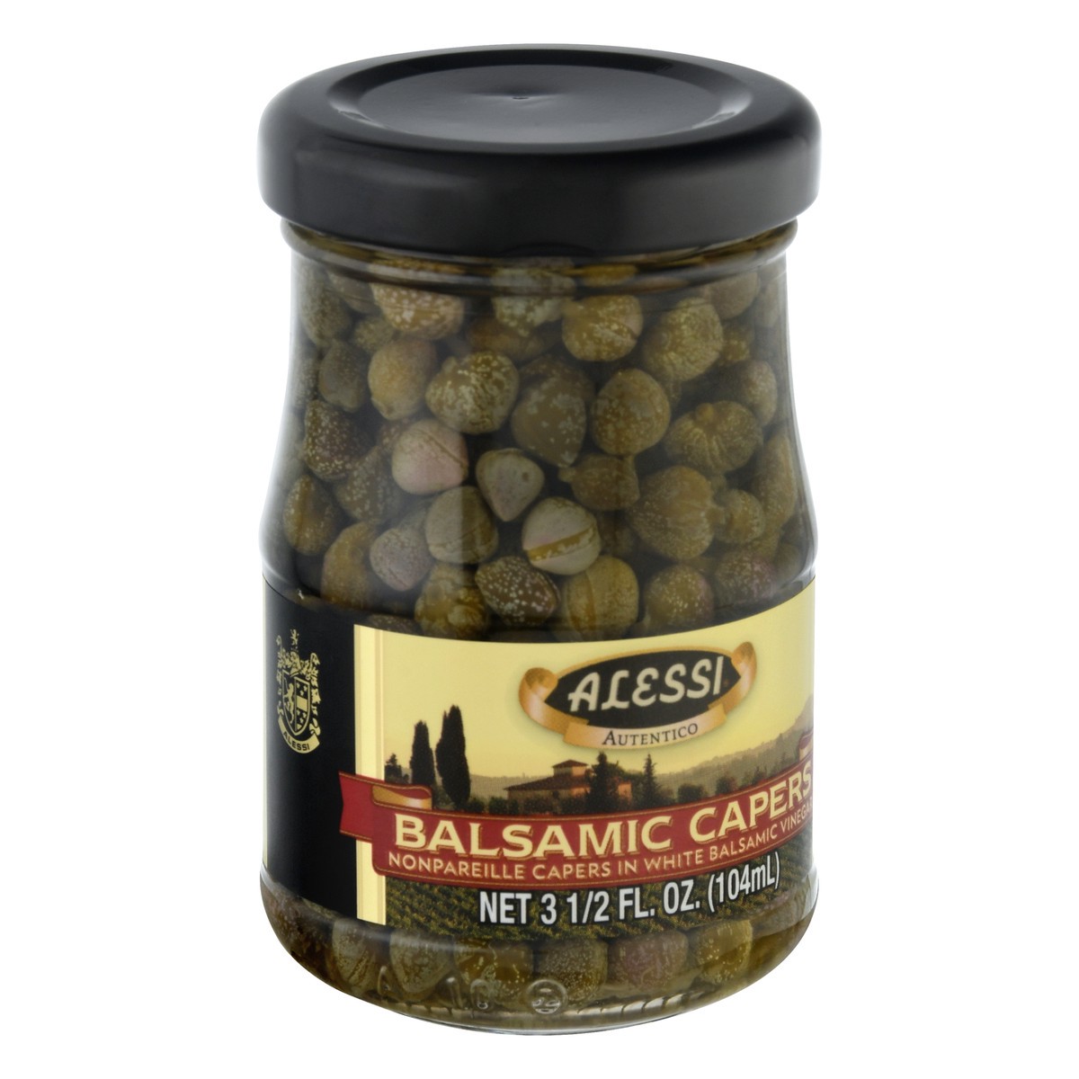 slide 10 of 12, Alessi Balsamic Capers, 3.5 oz