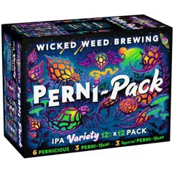Wicked Weed Brewing Wicked Weed Hop Spectrum Variety Pack 12pk/12 Fl Oz Cans