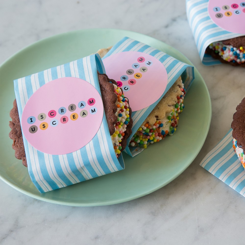 slide 4 of 4, Avery 120ct 2" Round High Visibility Labels, 120 ct