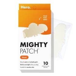 Hero Cosmetics Hero Mighty Patch Nose - 10ct: Anti-Acne, Paraben-Free, Sulfate-Free, Phthalate-Free