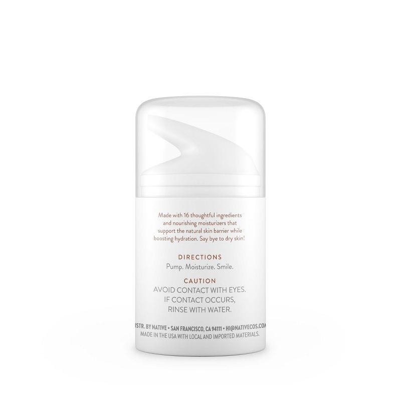 slide 8 of 10, Native Moisturizing Facial Lotion with Niacinamide & Coconut Extract Fragrance Free Moisturizer- 1.7oz, 1.7 oz