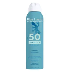 Blue Lizard Sensitive Mineral Sunscreen Spray - SPF 50+ - 5 oz