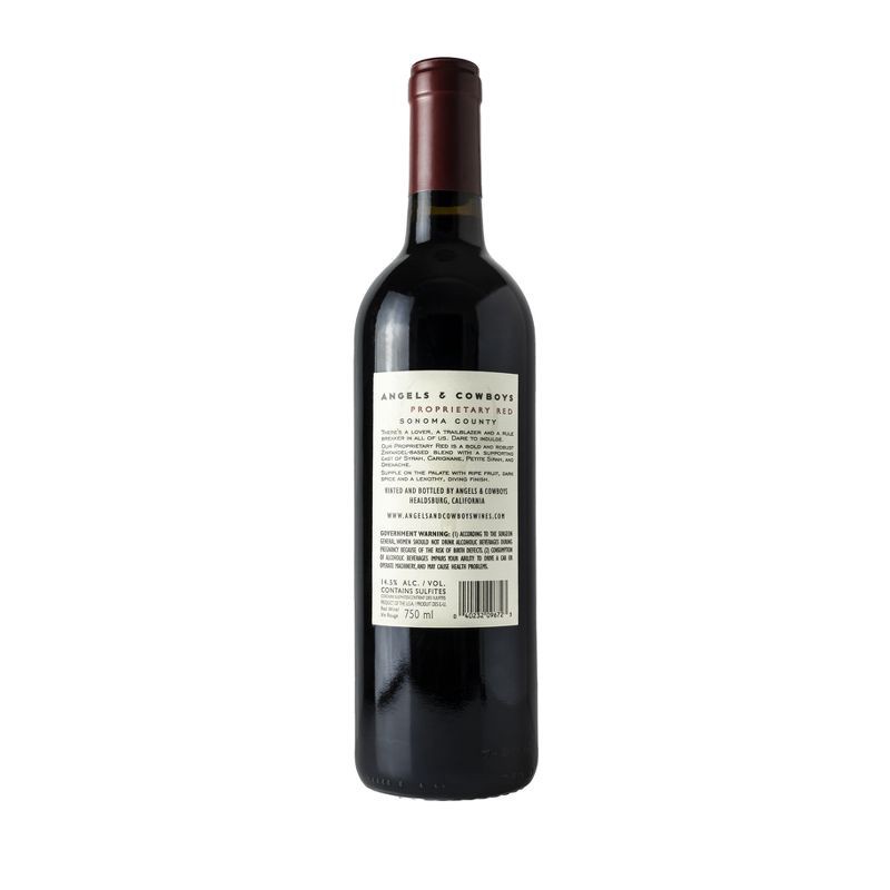slide 8 of 8, Angels & Cowboys Proprietary Red Blend Wine - 750ml Bottle, 750 ml