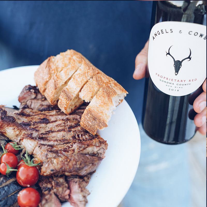 slide 6 of 8, Angels & Cowboys Proprietary Red Blend Wine - 750ml Bottle, 750 ml