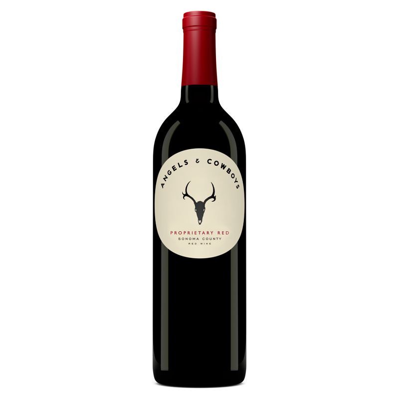 slide 1 of 8, Angels & Cowboys Proprietary Red Blend Wine - 750ml Bottle, 750 ml