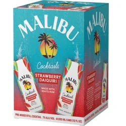 Malibu Strawberry Daquiri - 4pk/355ml Cans