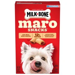 Milk-Bone MaroSnacks Small Dog Treats with Real Bone Marrow, 15 oz