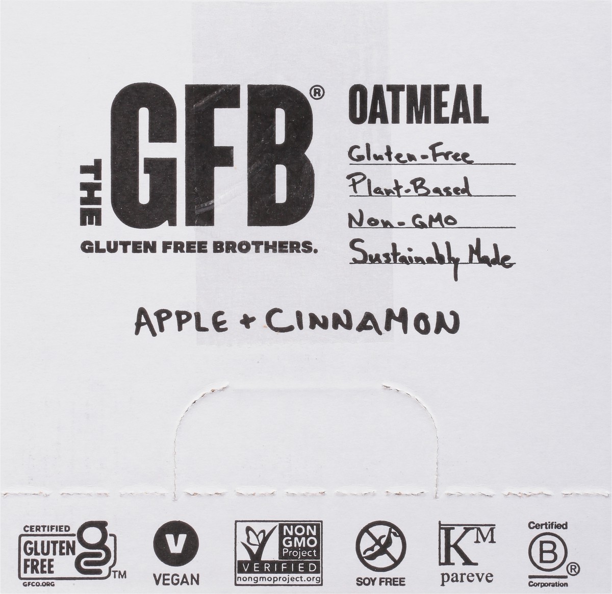 slide 6 of 9, The Gluten Free Bar Apple + Cinnamon Oatmeal 6 - 2.1 oz Pouches, 6 ct