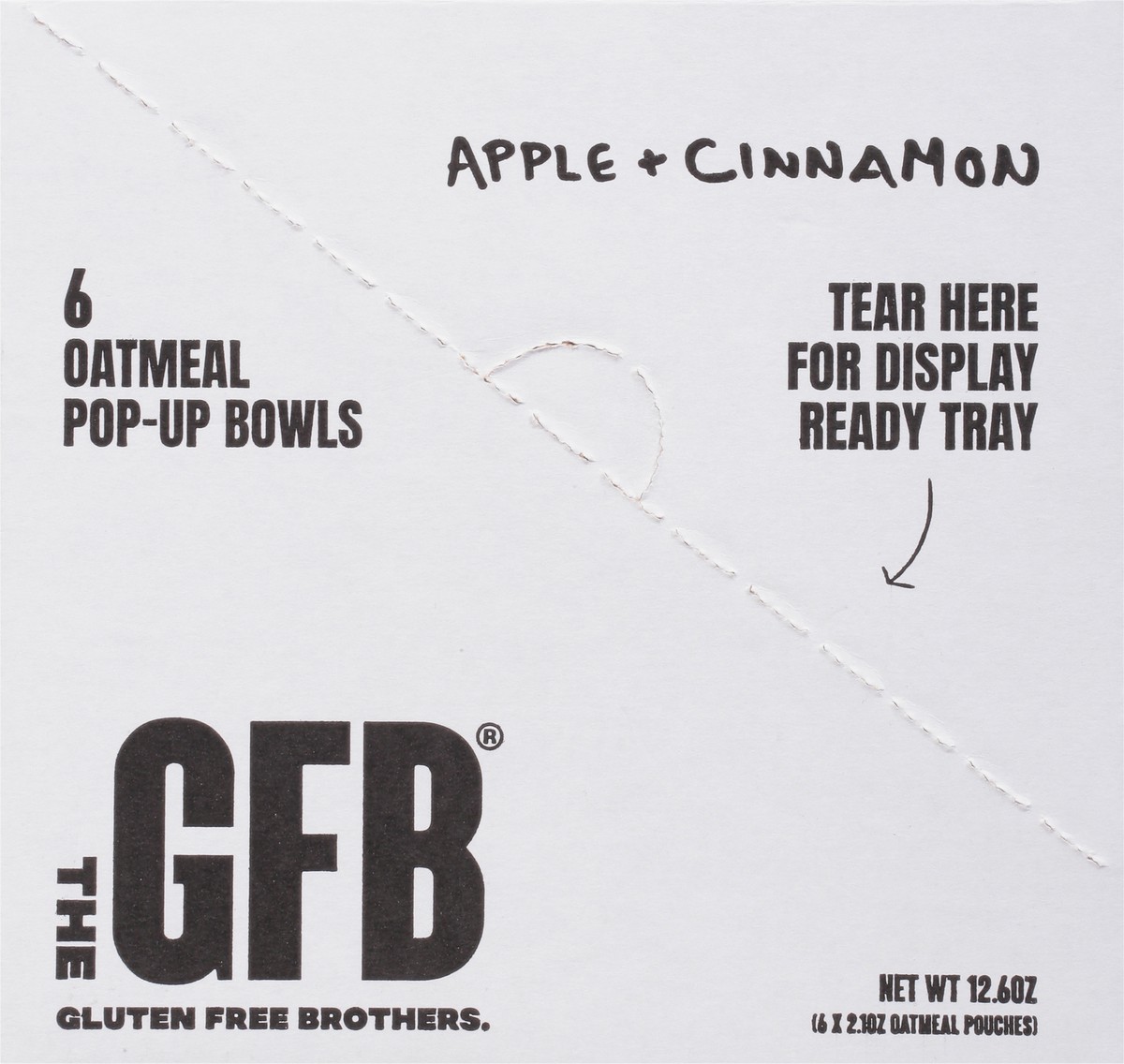 slide 7 of 9, The Gluten Free Bar Apple + Cinnamon Oatmeal 6 - 2.1 oz Pouches, 6 ct