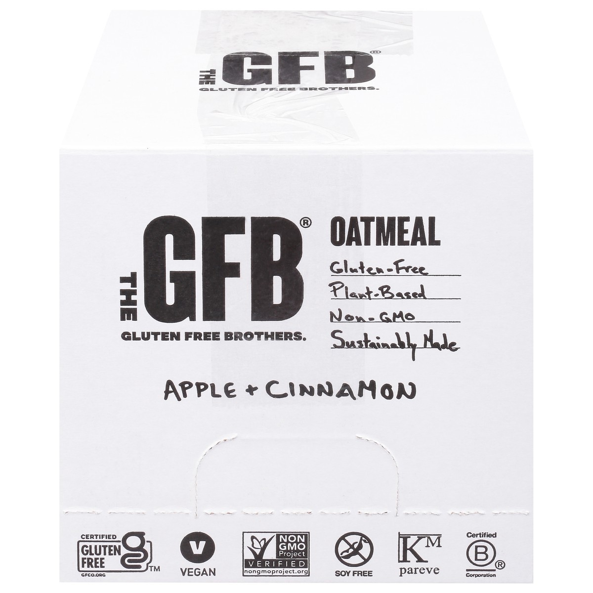 slide 1 of 9, The Gluten Free Bar Apple + Cinnamon Oatmeal 6 - 2.1 oz Pouches, 6 ct