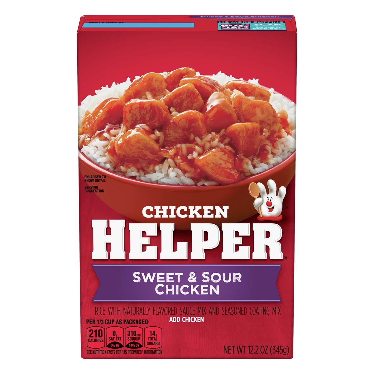 slide 1 of 1, Chicken Helper Sweet & Sour Chicken, 12.2 oz