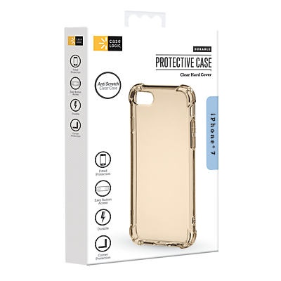 slide 1 of 1, Case Logic iPhone 7/8 Reinforced Case Gold, 1 ct