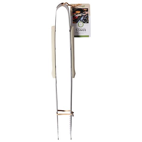 slide 1 of 1, Mbbq Sus Ss Tongs Tpr Handle - Each, 1 ct
