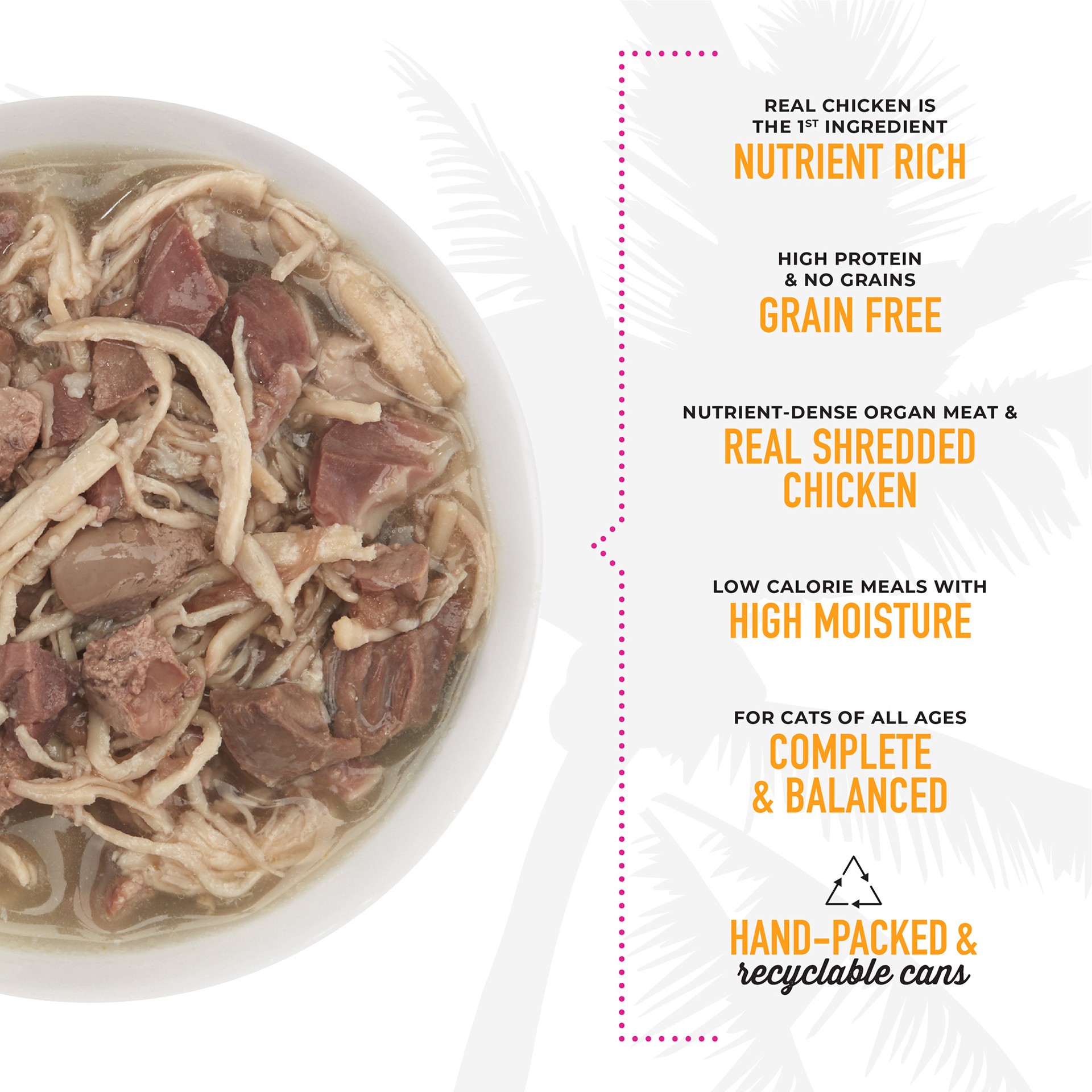 slide 5 of 8, Tiki Cat After Dark Whole Foods Wet Cat Food, Chicken & Lamb, 5.5 oz. Can (8 Count), 5.5 oz