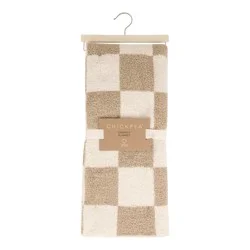 Chickpea Chenille Blanket - Beige, 1 ct