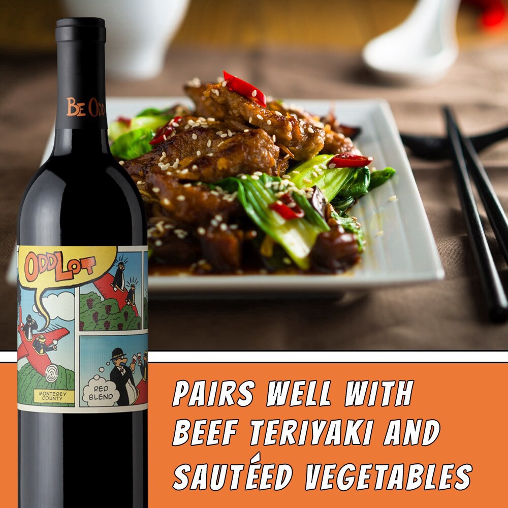 slide 3 of 6, Odd Lot Cabernet Sauvignon-Syrah Red Blend Wine, 750 ml