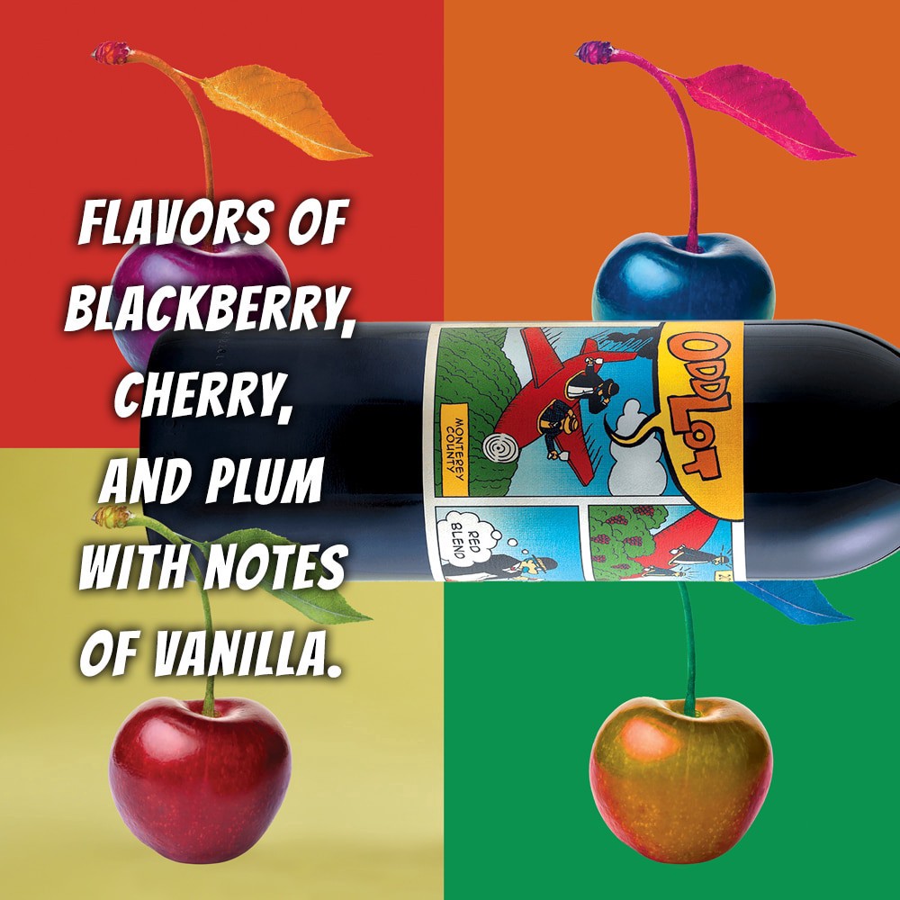 slide 2 of 6, Odd Lot Cabernet Sauvignon-Syrah Red Blend Wine, 750 ml