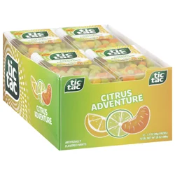 Tic Tac Citrus Adventure Mints
