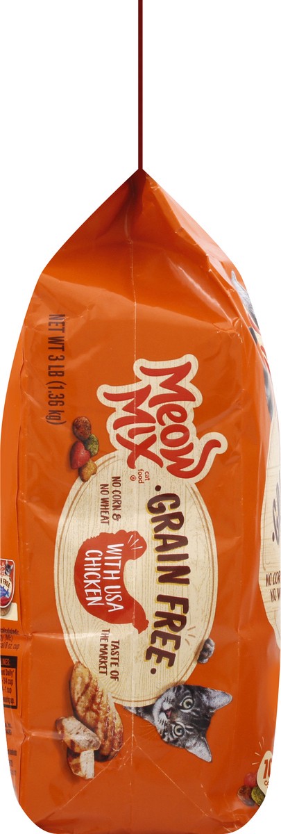 slide 5 of 9, Meow Mix Cat Food 3 lb, 3 lb