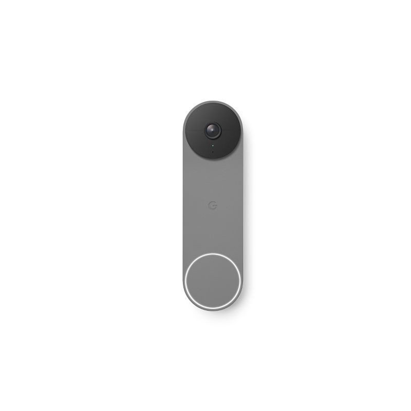 slide 1 of 8, Google Nest Doorbell (Battery) - Ash, 1 ct
