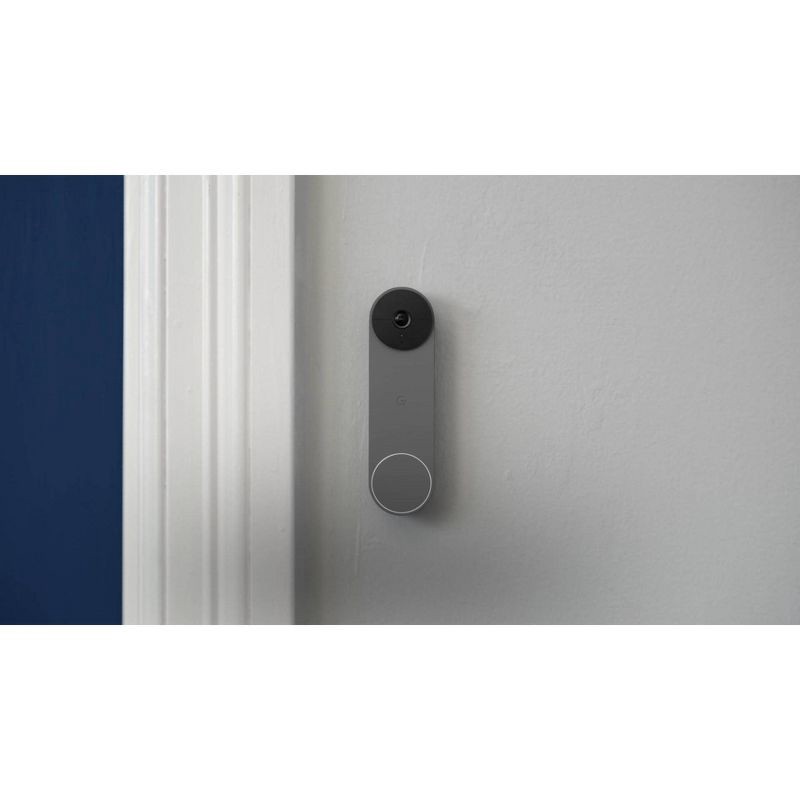 slide 8 of 8, Google Nest Doorbell (Battery) - Ash, 1 ct