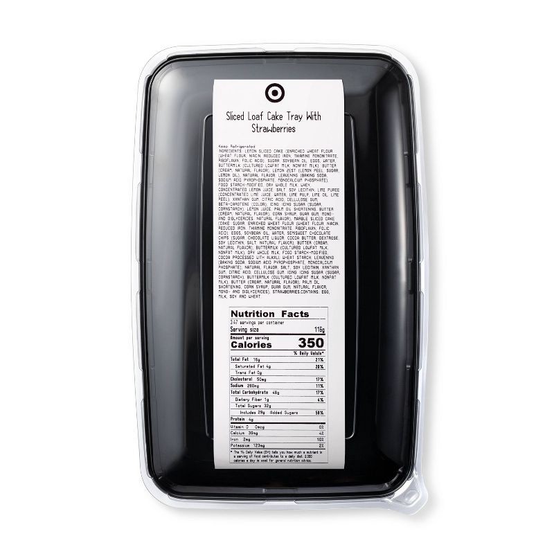 slide 3 of 3, Sliced Loaf Cake Tray -17oz - Favorite Day™, 17 oz