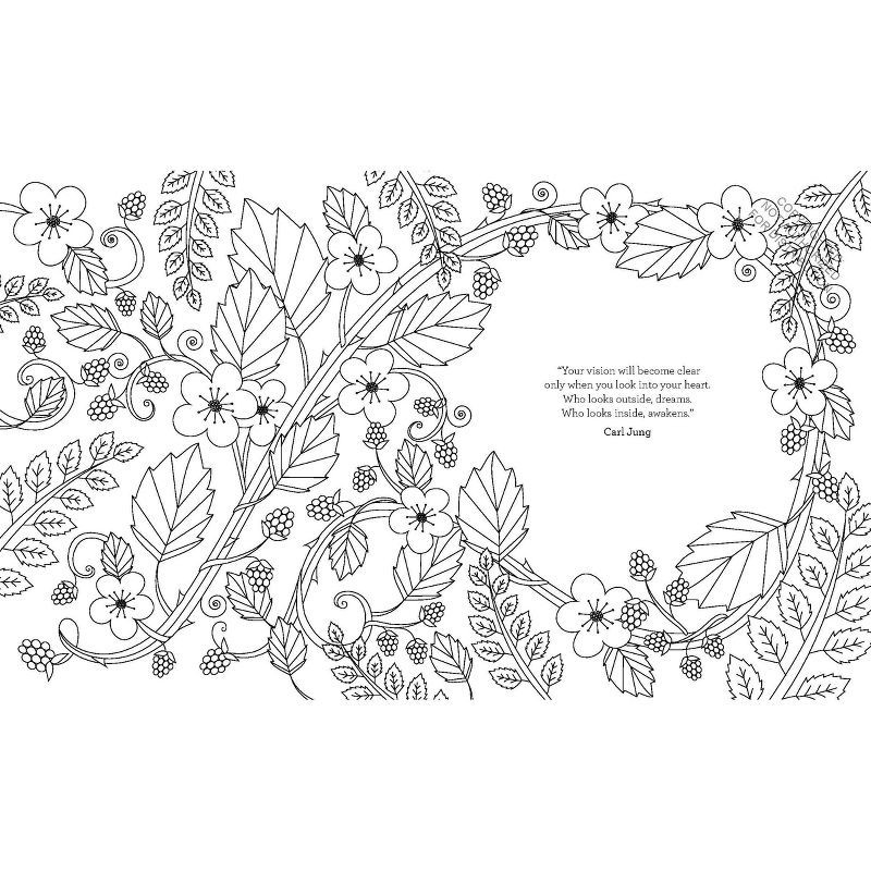 slide 2 of 3, The Coloring Book of Mindfulness: Adult Creative Thinking & Relaxation, 96 Pages, Chronicle Books, 1 ct