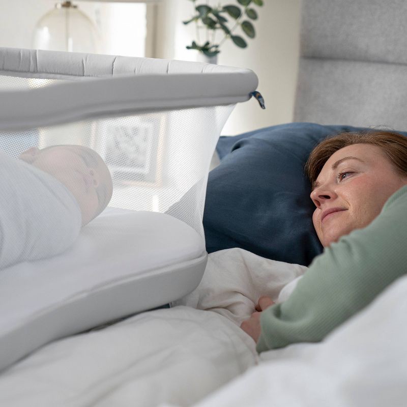 slide 6 of 9, HALO Innovations BassiNest Swivel Sleeper 3.0 Baby Bassinet - Gray, 1 ct