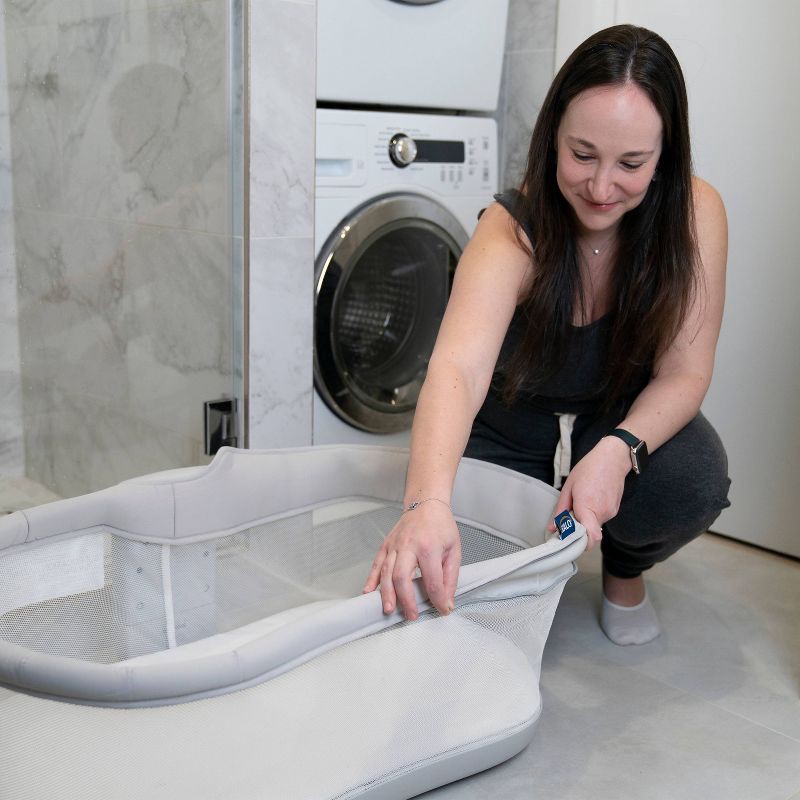 slide 8 of 9, HALO Innovations BassiNest Swivel Sleeper 3.0 Baby Bassinet - Gray, 1 ct